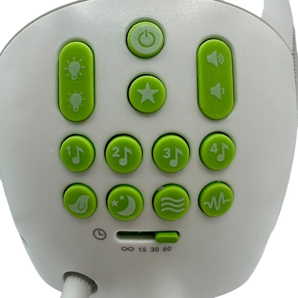 Owl-Shaped Baby Sound Machine With Heart Sleepy Time Buttons Constellation - Picture 7 of 15